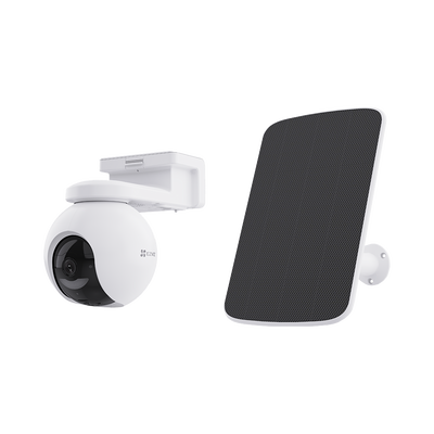 Kit de Cámara de Batería Recargable 10400mAh y Panel Solar / Wi-Fi / Incluye 1 pieza de CS-CB8 y 1 Pieza de Panel Solar