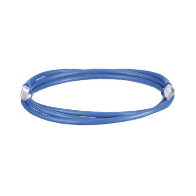 Cable de Parcheo UTP, Cat6A, 24 AWG, CM, Color Azul, 0.91 Metros (3 Pies)