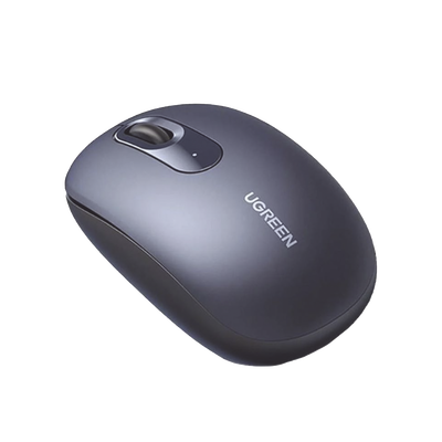 Mouse Inalámbrico 2.4G 800/1200/1600/2400 DPI | Función de 3 botones | Alcance 10m | Silencioso |  Ergonómico | Anti-caída y Anti-interferencias | Batería Alcalina AA incluida  | Midnight Blue.