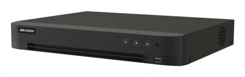 DVR 16 Canales TURBOHD + 8 Canales IP / 5 Megapixel Lite - 3K Lite / Audio de Dos Vías por Coaxitron / Reconocimiento Facial / ACUSENSE (Evita falsas alarmas) / 1 Bahía de Disco Duro / Salida de Video en Full HD