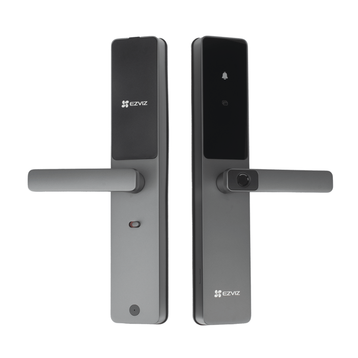 Cerradura Inteligente / Cerrojo Tipo Americano / Wi-Fi / Bluetooth  /  Códigos Temporales Para Visitantes / Lectura de Huella / Lectura de Tag / Contraseña /  Botón para Timbrar / Apertura remota desde la APP /  No Requiere Hub