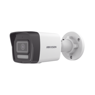 [Dual Light] Bala IP 2 Megapixel / Lente 2.8 mm / 30 mts IR + 30 mts Luz Blanca / Micrófono Integrado / Motion Detection 2.0 / Exterior IP67 / H.265 / PoE / Micro SD