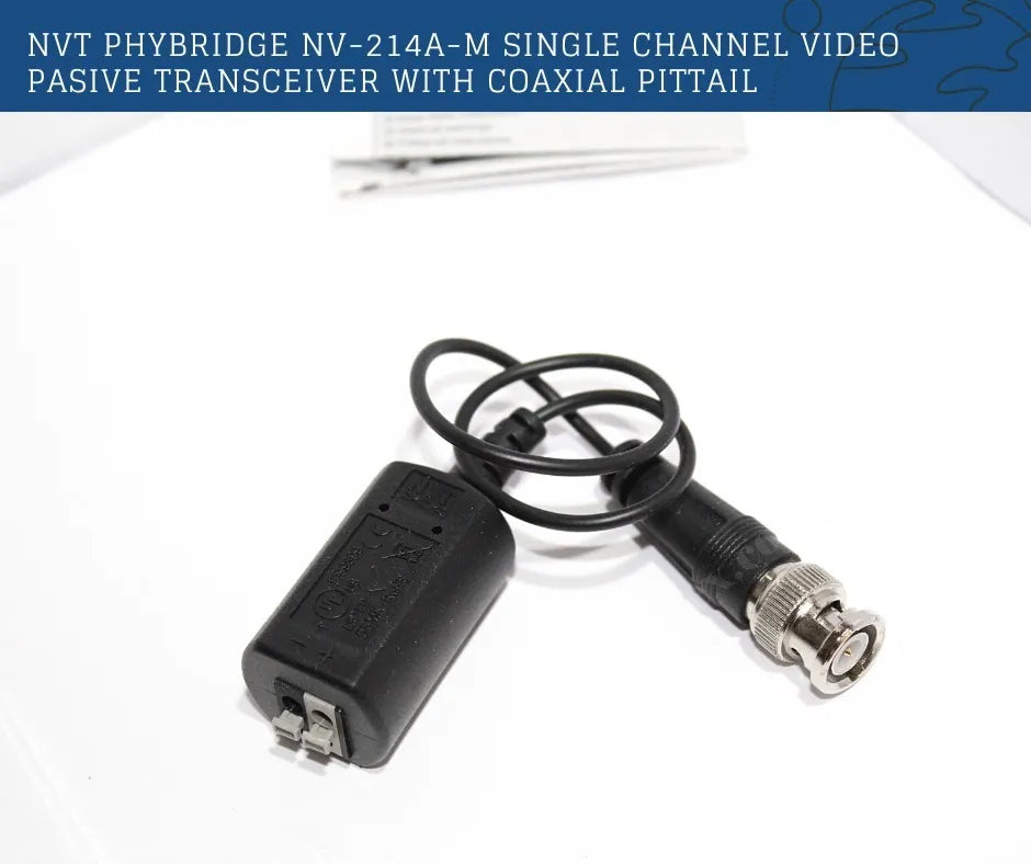 TRANSCEPTOR DE VIDEO DE PAR TRENZADO NO BLINDADO, PASIVO