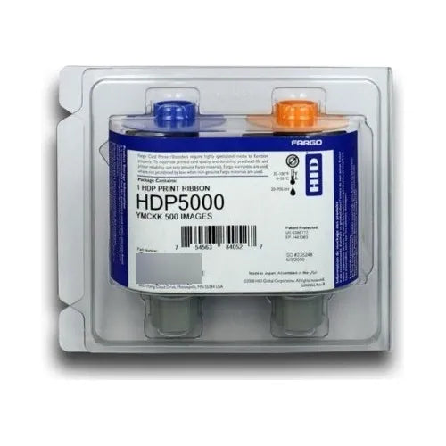 Cinta Fargo 84052 YMCKK, 500 Impresiones, para Fargo HDP5000
