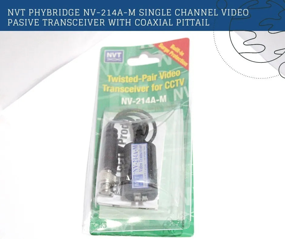 TRANSCEPTOR DE VIDEO DE PAR TRENZADO NO BLINDADO, PASIVO