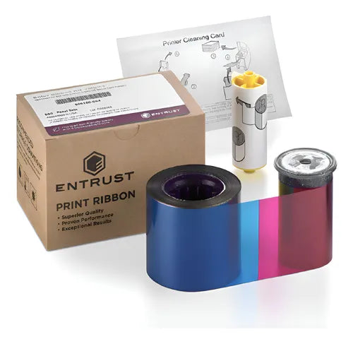 Cinta DataCard  YMCKT, 500 Impresiones, para CD869