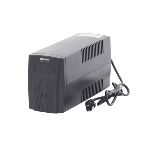 UPS de 600VA/360W / Topología Línea Interactiva / Entrada y Salida 120 Vca / Clavija NEMA 5-15P / 4 Tomas NEMA 5-15R/ Sin Protector RJ11 ni RJ45