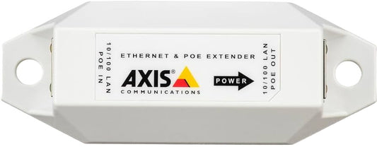 Extensor PoE para Interior Axis T8129, más de 100 m Ethernet y PoE