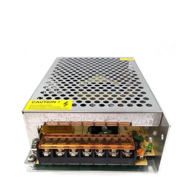 Fuente de Poder Caja Metalica 12V 10A Ajuste Fino 110v/220v 19.9*9.8*4.2cm