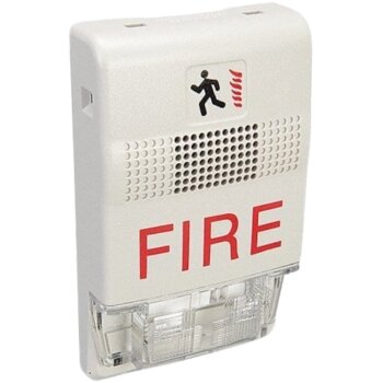 Bocina estroboscópica Temporal, Color Blanco  Edwards