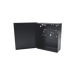 Gabinete para Fuente Línea PRO y SYSRMTXT, con preparación para instalar panel SP400 o serie runner.
