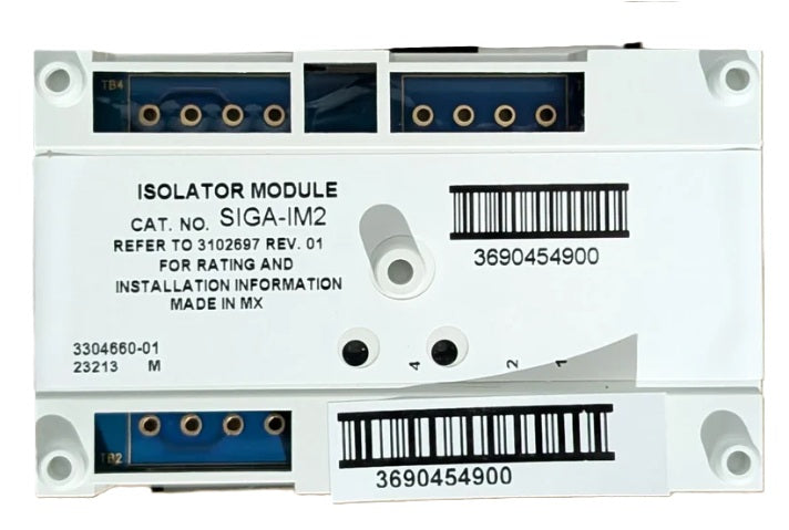 Módulo aislador de firma inteligente, se utiliza para aislar fallas de cableado en bucles de clase A.