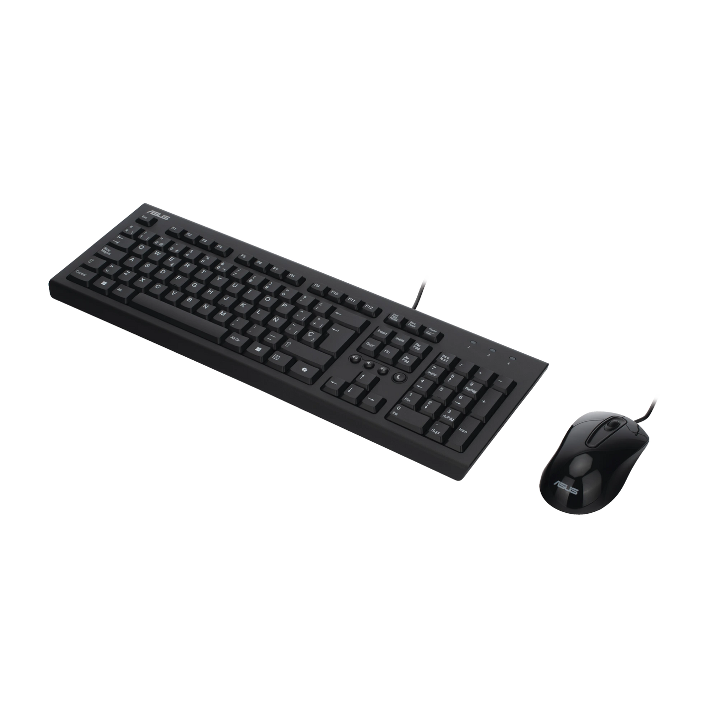 KIt de Teclado y Mouse Cableado / Diseño Elegante y Silencioso (No Requiere Drivers)