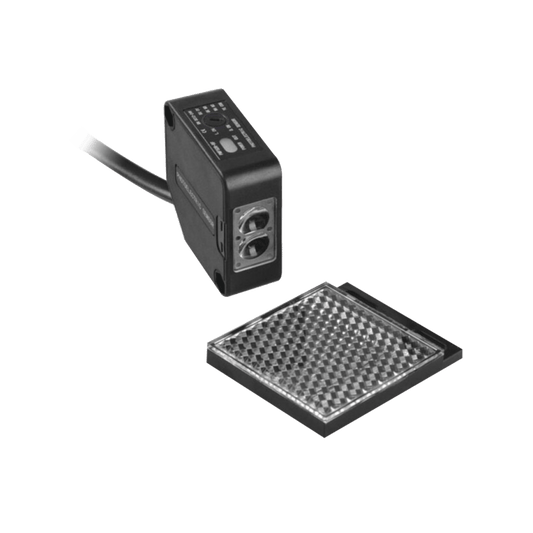 Detector fotoeléctrico de 7 m de alcance  / Luz indicadora para alineación
