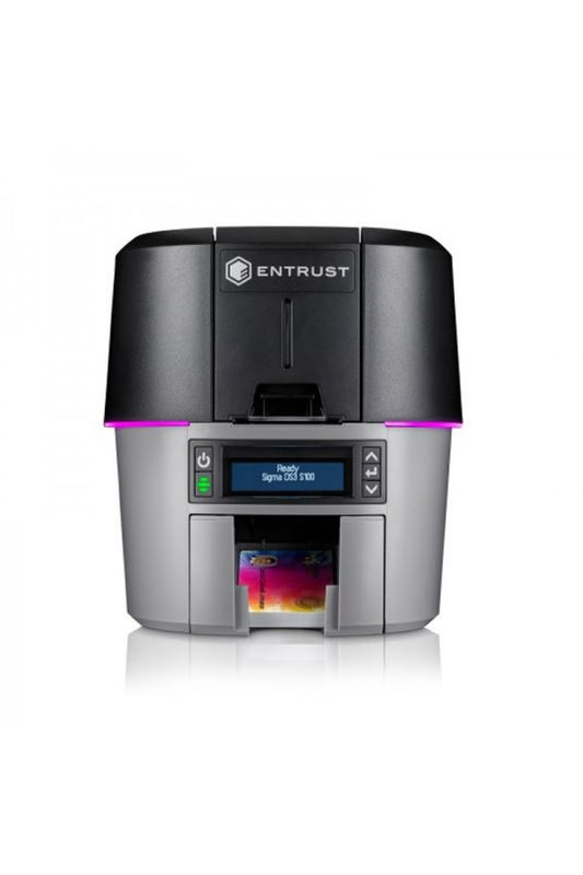 IMPRESORA SIGMA DS3 VIK1, DUPLEX, TOLVA DE ENTRADA P/125 TARJETAS- INCLUYE 2 CINTAS